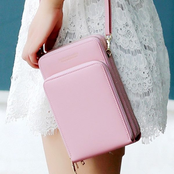 Baellerry N5526 Leather Multi-function Women Crossbody Clutch Bag - Image 2