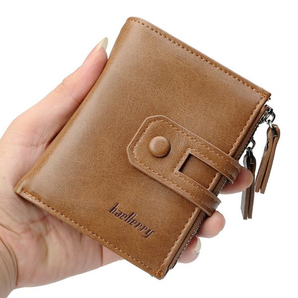 Baellerry D3206 Short Vertical Wallet for Men - Image 8