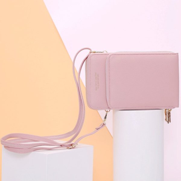 Baellerry N5526 Leather Multi-function Women Crossbody Clutch Bag - Image 4