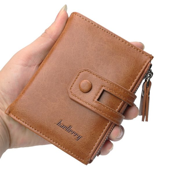 Baellerry D3206 Short Vertical Wallet for Men - Image 9