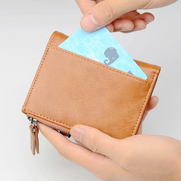 Baellerry D3206 Short Vertical Wallet for Men - Image 10