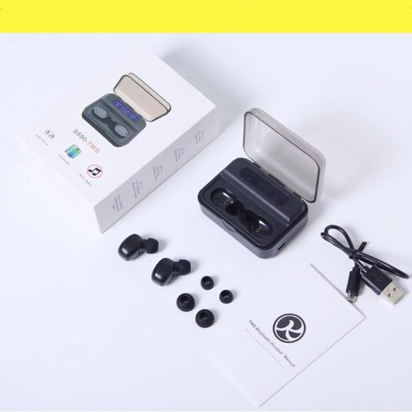 Caldecott Bluetooth 5.0 Wireless Earbuds Hi-Fi Sound Effect 10m Working Distance IPX5 Waterproof Grade - Image 5