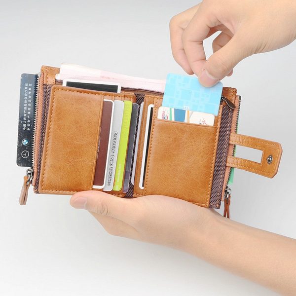 Baellerry D3206 Short Vertical Wallet for Men - Image 11