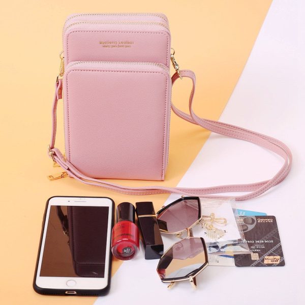 Baellerry N5526 Leather Multi-function Women Crossbody Clutch Bag - Image 3