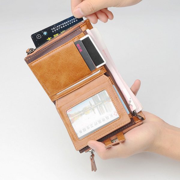 Baellerry D3206 Short Vertical Wallet for Men - Image 12
