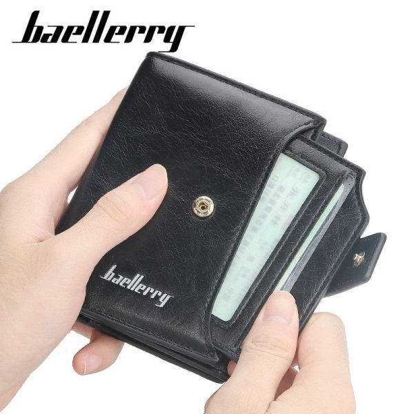Baellerry N2349 Women Short Wallet PU Leather Clutch Card Holder - Image 6