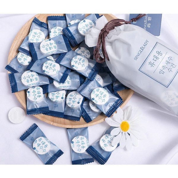 50PCS Towel Disposable Portable Travel Cotton Compressed Towel Mini Face Care Towel - Image 8