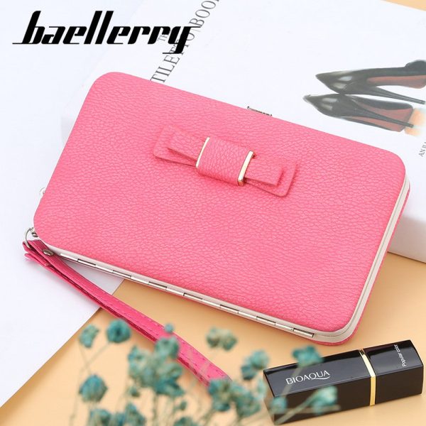 Baellerry Bowknot Fashion Multifunction Women Clutch Wallet - Image 2