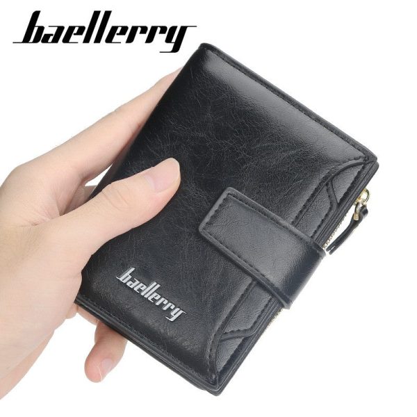 Baellerry N2349 Women Short Wallet PU Leather Clutch Card Holder - Image 18