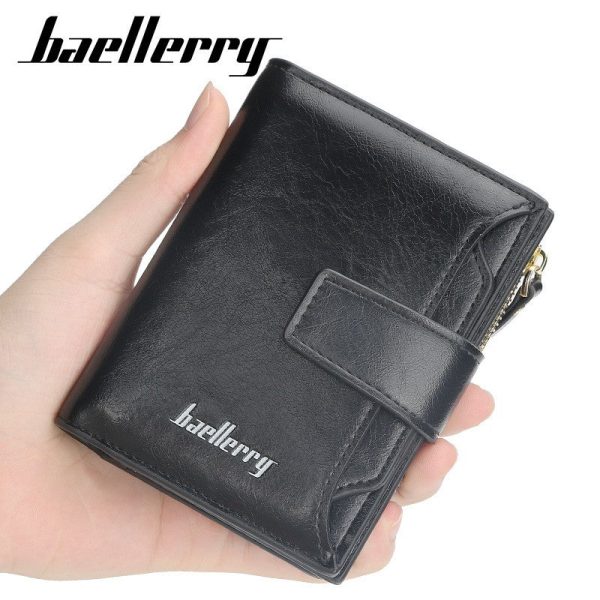 Baellerry N2349 Women Short Wallet PU Leather Clutch Card Holder - Image 19