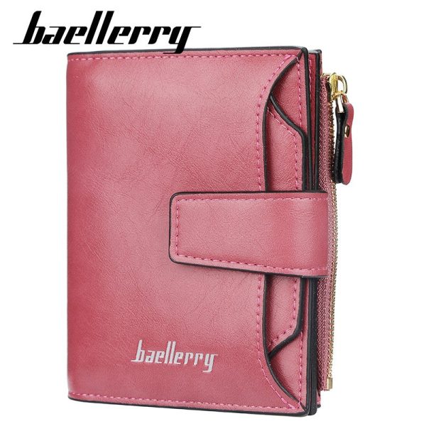 Baellerry N2349 Women Short Wallet PU Leather Clutch Card Holder - Image 8