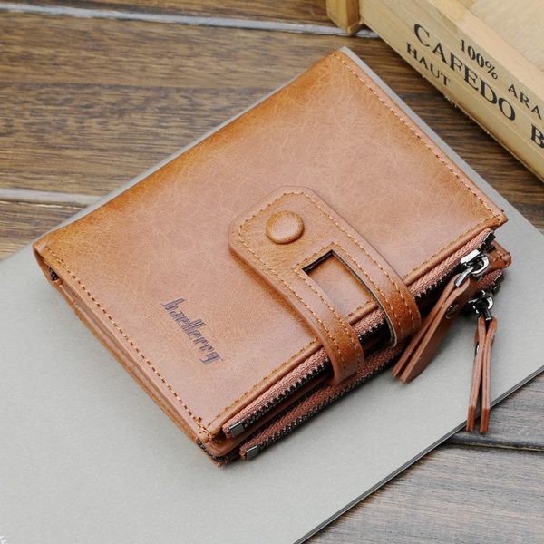 Baellerry D3206 Short Vertical Wallet for Men