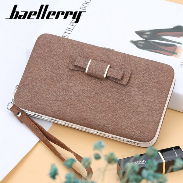 Baellerry Bowknot Fashion Multifunction Women Clutch Wallet - Image 4