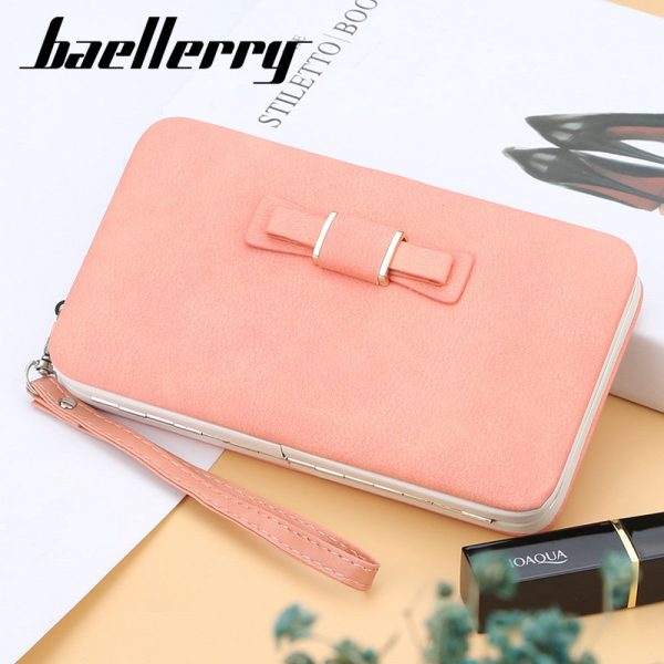 Baellerry Bowknot Fashion Multifunction Women Clutch Wallet - Image 6