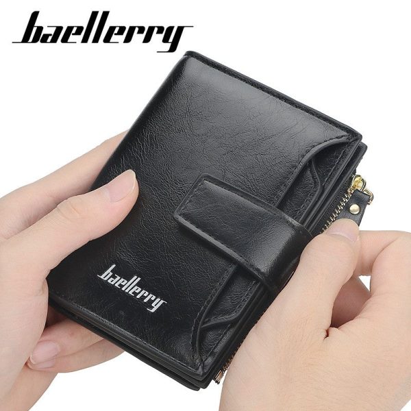 Baellerry N2349 Women Short Wallet PU Leather Clutch Card Holder - Image 24