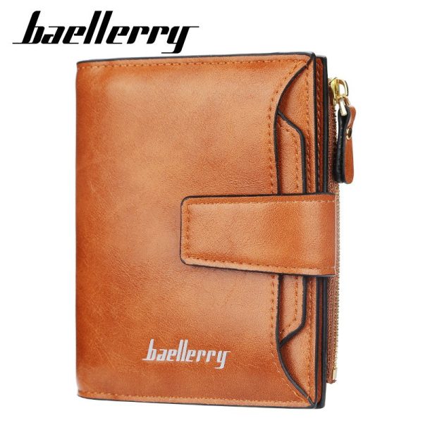 Baellerry N2349 Women Short Wallet PU Leather Clutch Card Holder - Image 9