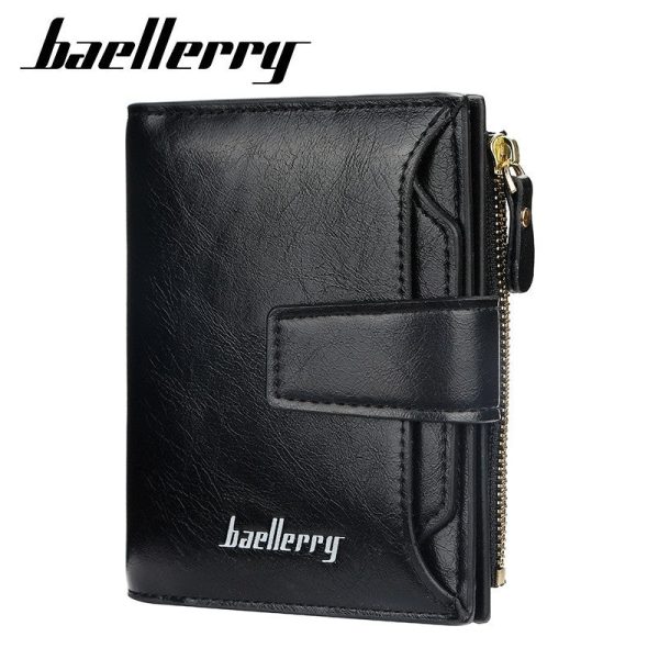 Baellerry N2349 Women Short Wallet PU Leather Clutch Card Holder - Image 3