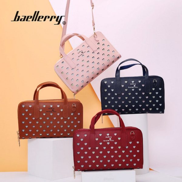 2019 New PU Leather Women Wallet Buckle Long Type Card Slot Handbag N1901 - Image 4