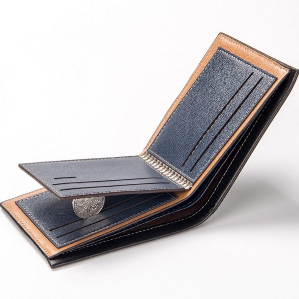 Baellerry PU Leather Simple Design Casual Men Wallet L017 - Image 2