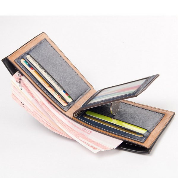 Baellerry PU Leather Simple Design Casual Men Wallet L017 - Image 3