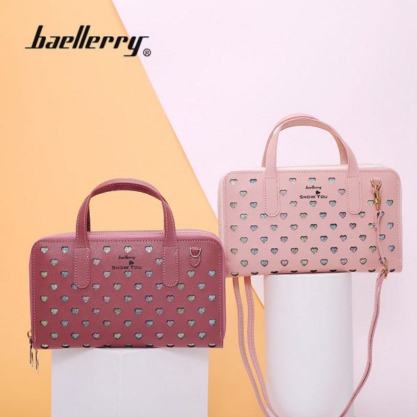 2019 New PU Leather Women Wallet Buckle Long Type Card Slot Handbag N1901 - Image 5