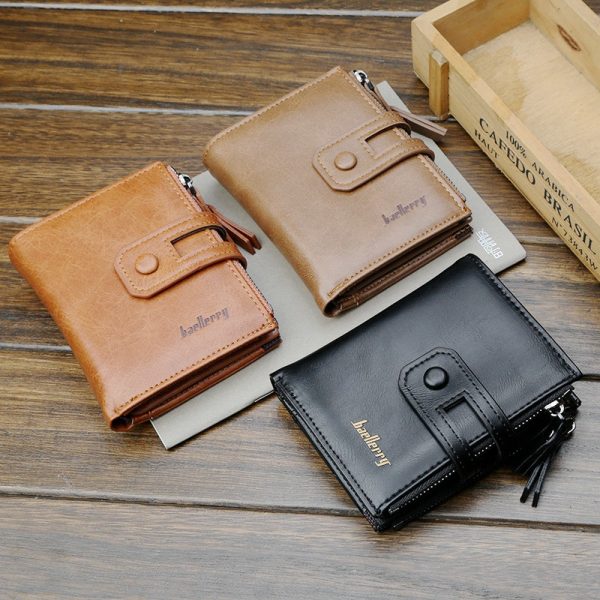 Baellerry D3206 Short Vertical Wallet for Men - Image 4