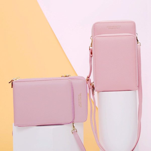 Baellerry N5526 Leather Multi-function Women Crossbody Clutch Bag - Image 8