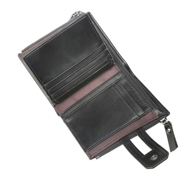 Baellerry D3206 Short Vertical Wallet for Men - Image 6