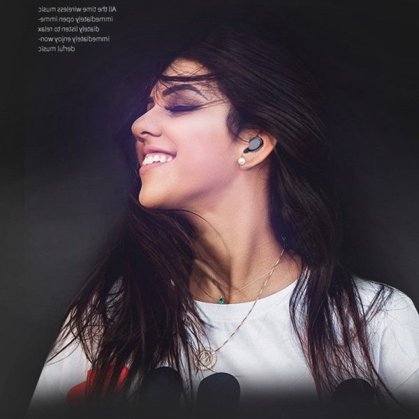 Caldecott Bluetooth 5.0 Wireless Earbuds Hi-Fi Sound Effect 10m Working Distance IPX5 Waterproof Grade - Image 2