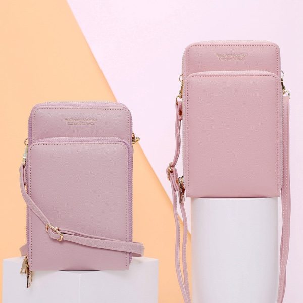 Baellerry N5526 Leather Multi-function Women Crossbody Clutch Bag - Image 9