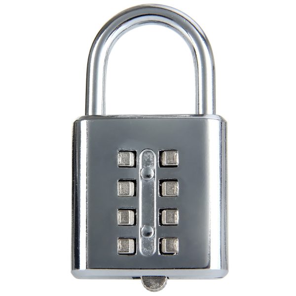 8 Button Combination Padlock for Travel Luggage Suitcase Code Lock - Image 3