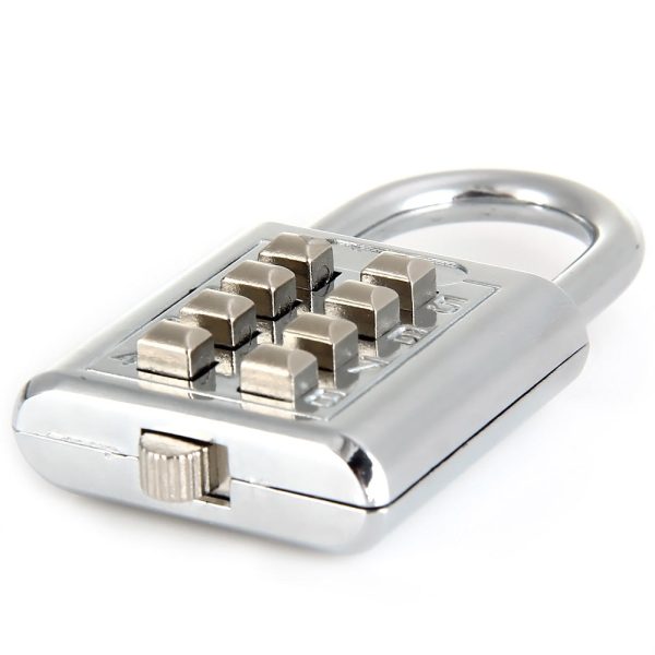 8 Button Combination Padlock for Travel Luggage Suitcase Code Lock - Image 4