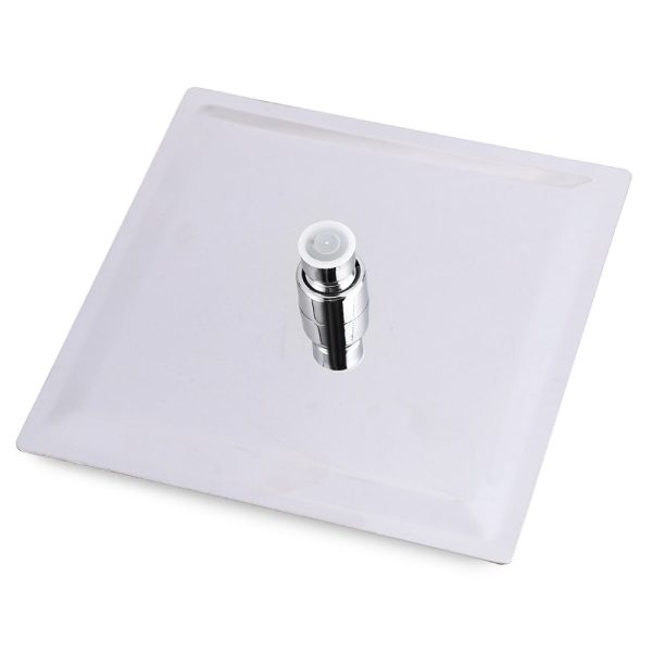 8 inch High Pressure Ultra Thin 201 Stainless Steel Square Rain Shower Head - Image 4