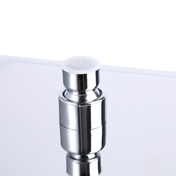 8 inch High Pressure Ultra Thin 201 Stainless Steel Square Rain Shower Head - Image 6