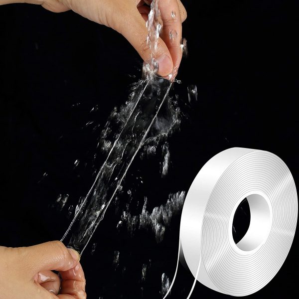 5M Double Sided Tape Heavy Duty, Nano Washable Traceless Removable Mounting Tape - Image 7