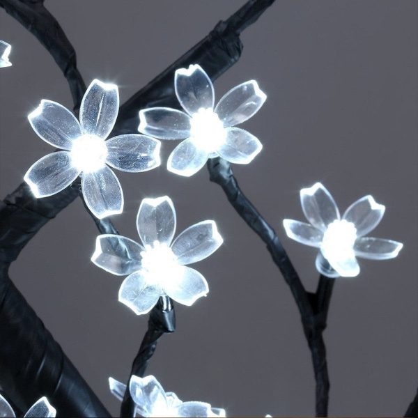 0.45M/17.72Inch 48LEDS Cherry Blossom Desk Top Bonsai Tree Light, Perfect for Home Festival Party Wedding - Image 5