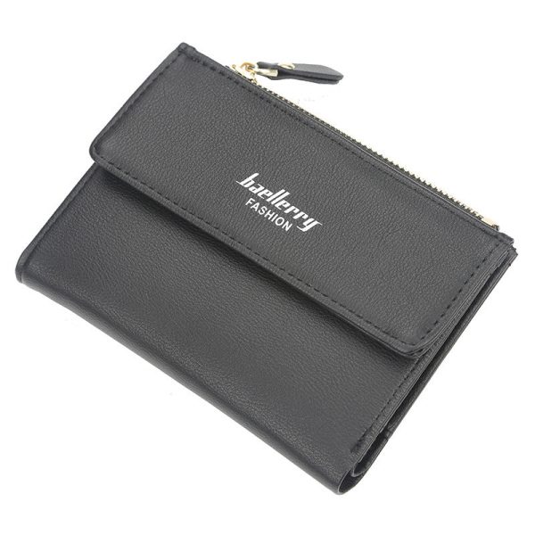 Baellerry Stylish PU Card Holder Short Wallet for Women - Image 4