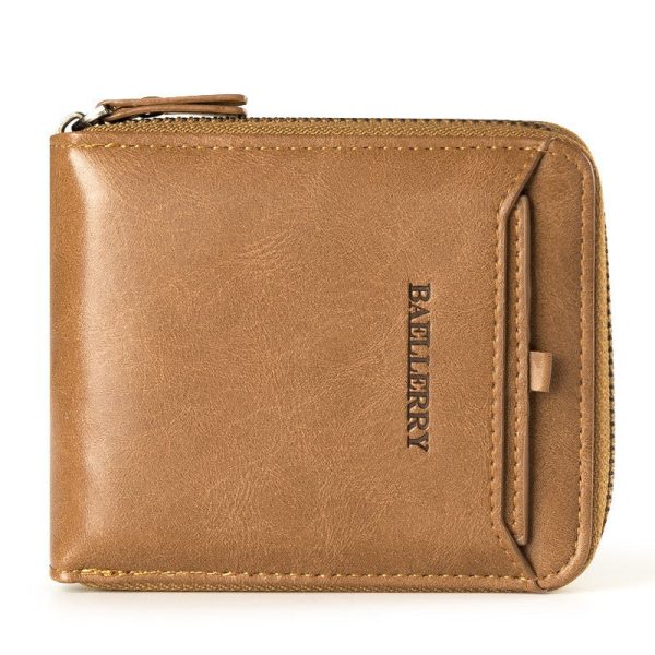 Baellerry New Men Wallet Short Section Soft PU Leisure Folder Bag - Image 7