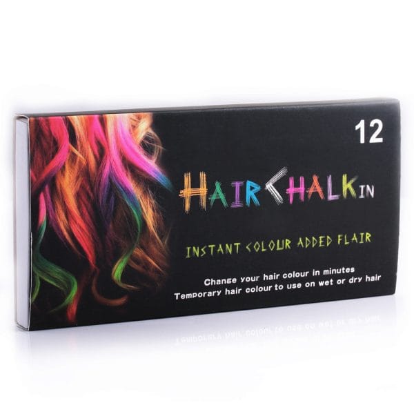 12 Color Soft Pastels Salon Kit Fast Temporary Short Hair Dye Chalk - Image 4