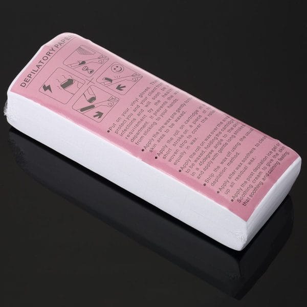 100pcs Professional Leg Hand Hair Removal Wax Strip Paper Depilatory Nonwoven Epilator - Image 3
