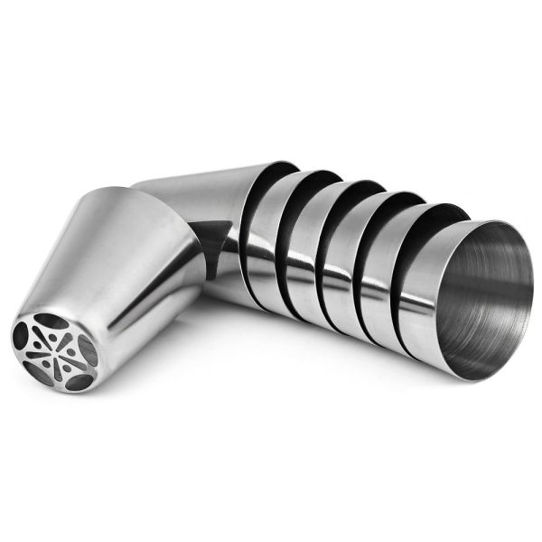 7pcs Stainless Steel Russian Icing Piping Nozzles Pastry Decorating Tips Kitchen Accessories - Image 3