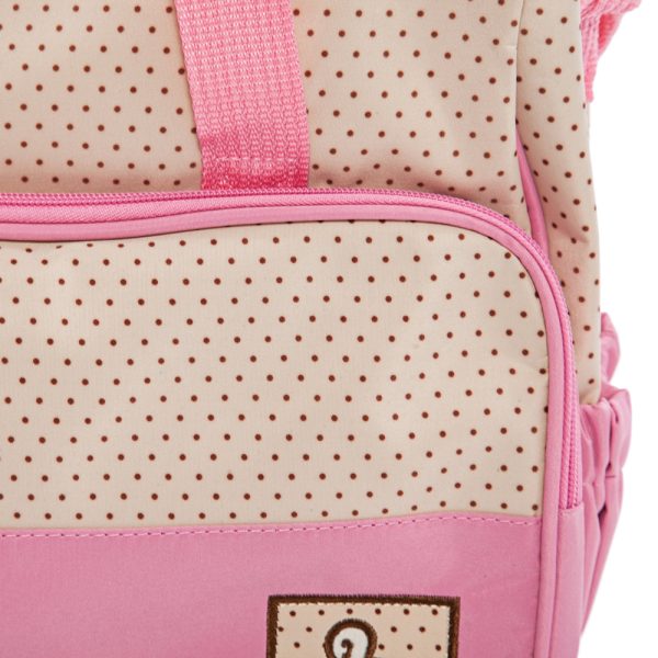 5pcs Multifunctional Dot Nappy Changing Mummy Handbag Diaper Pad Feeding Bottle Holder Food Bag for Babies - Image 34
