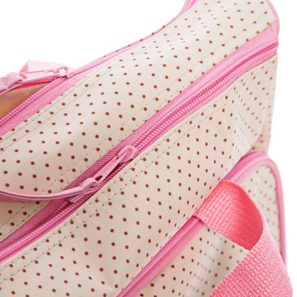 5pcs Multifunctional Dot Nappy Changing Mummy Handbag Diaper Pad Feeding Bottle Holder Food Bag for Babies - Image 36