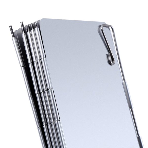 10 Plates Aluminum Alloy Outdoor Foldable Camping Cooker Stove Wind Screen Windshield - Image 5