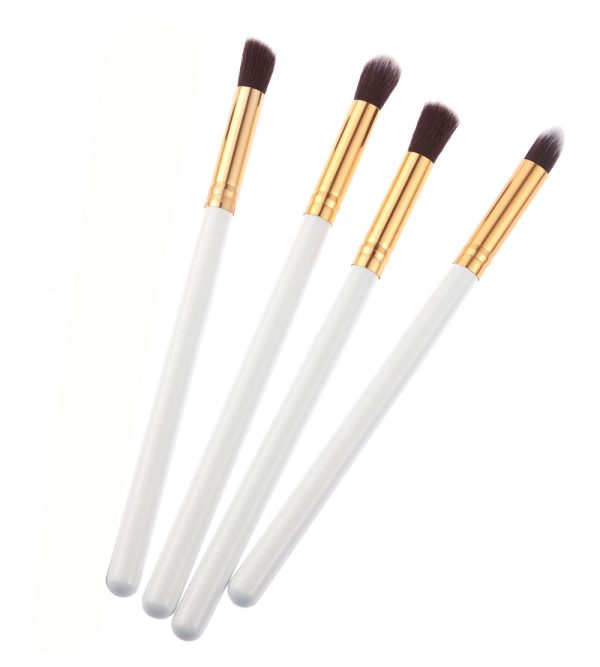 4pcs Professional Makeup Cosmetics Liquid Foundation Blending Brush - Image 2