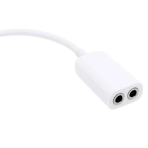 3.5MM Audio Earphones Splitter Adapter 1 to 2 Connector - Image 2