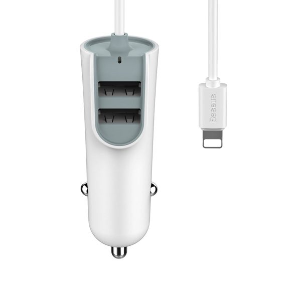 Baseus 2.1A Dual USB 5V 5.5A Quick Charging Car Charger - Image 10