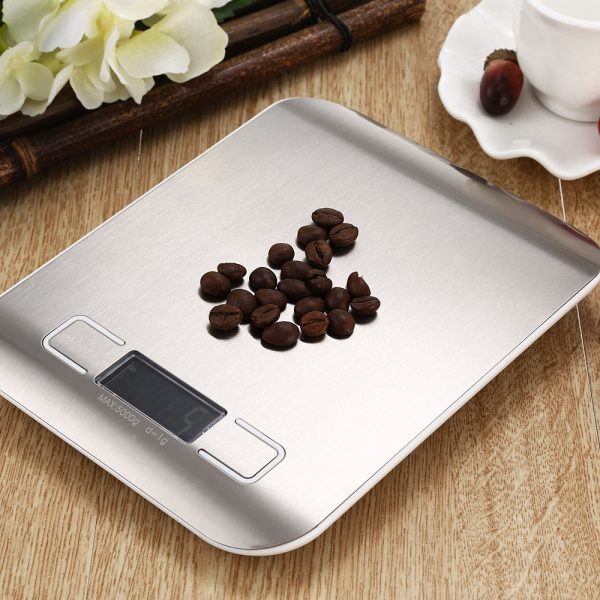 5000g / 1g Backlight Digital LCD Electronic Kitchen Scale - Image 2