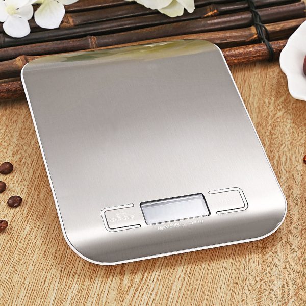 5000g / 1g Backlight Digital LCD Electronic Kitchen Scale - Image 3