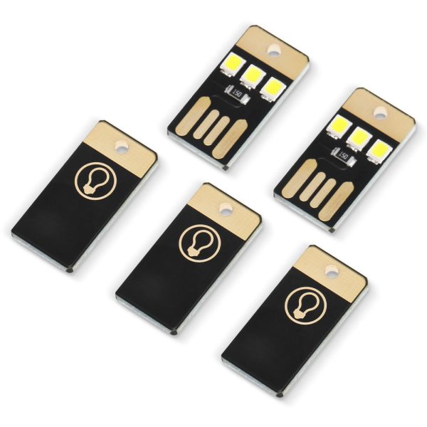 5PCS 0.2W 3 x SMD 2835 22Lm USB LED Light Portable Camping Lamp - Image 2